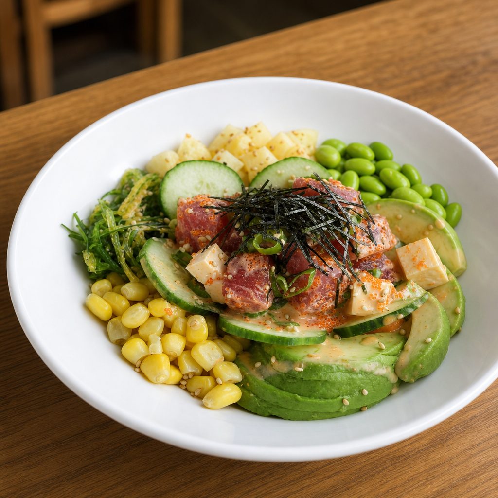 Ahi Tuna Bowl.