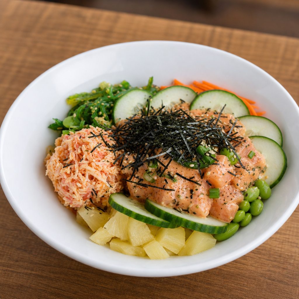Salmon Bowl.
