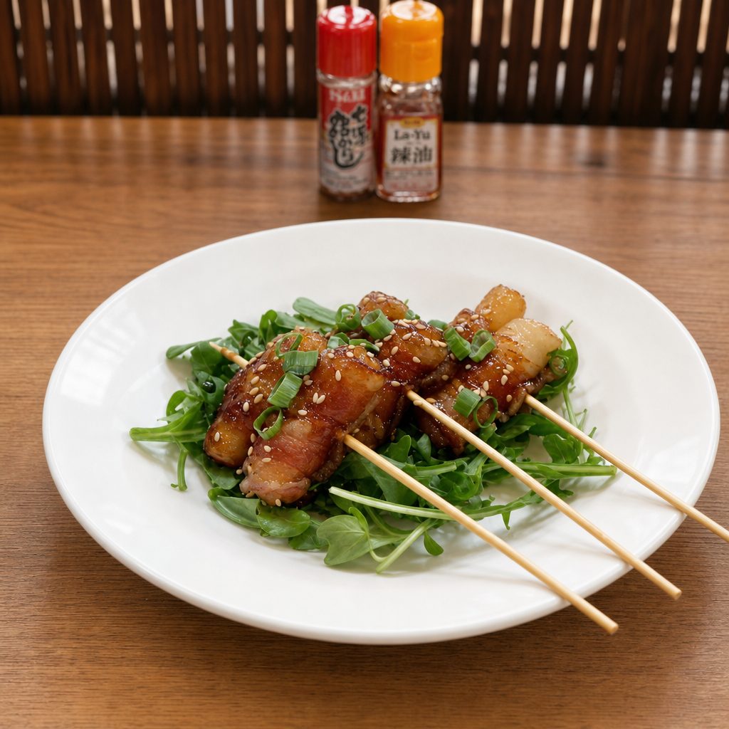 Bacon Wrapped Mochi (4).