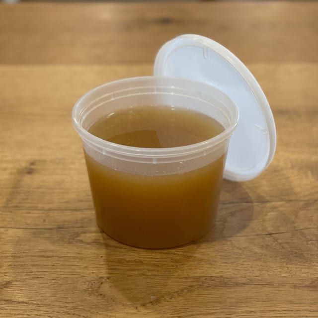 (Broth) Vegetarian.
