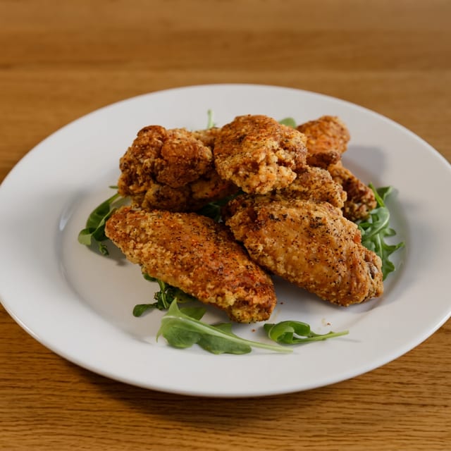 Fried Chicken Wings (Jumbo 4).