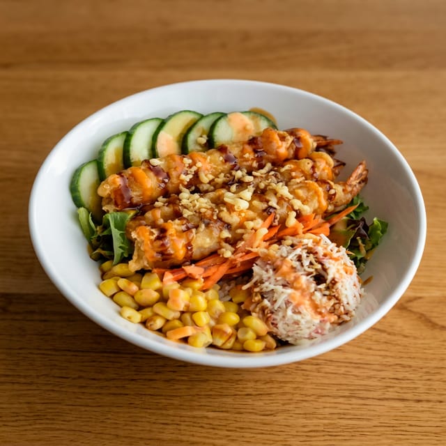 Shrimp Tempura Bowl.